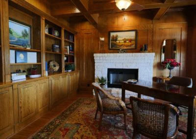 Commercial interior designed office in the Austin area.