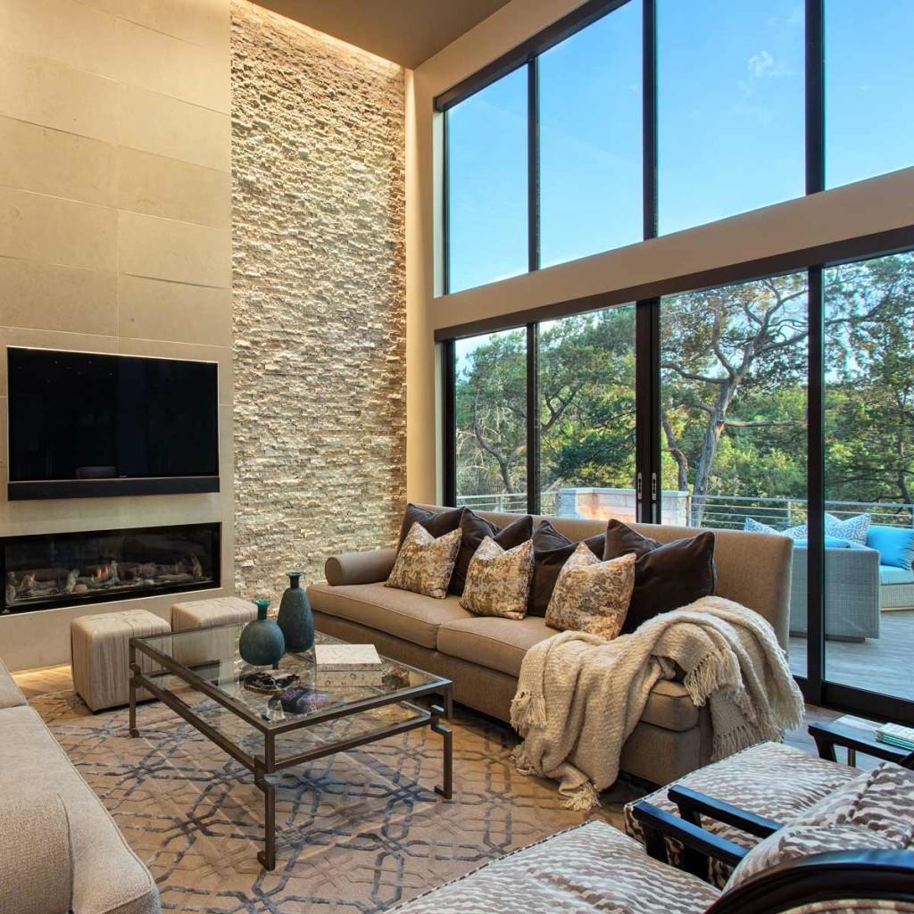 Austin home remodelled with larger family room window