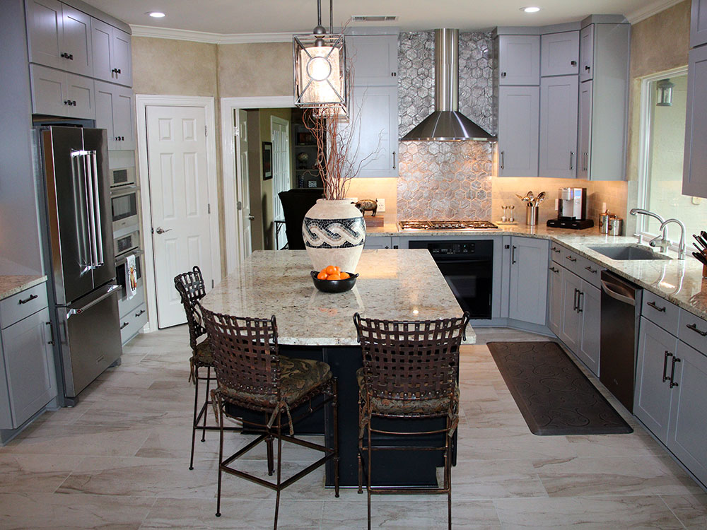 Upgraded kitchen cabinets for remodel